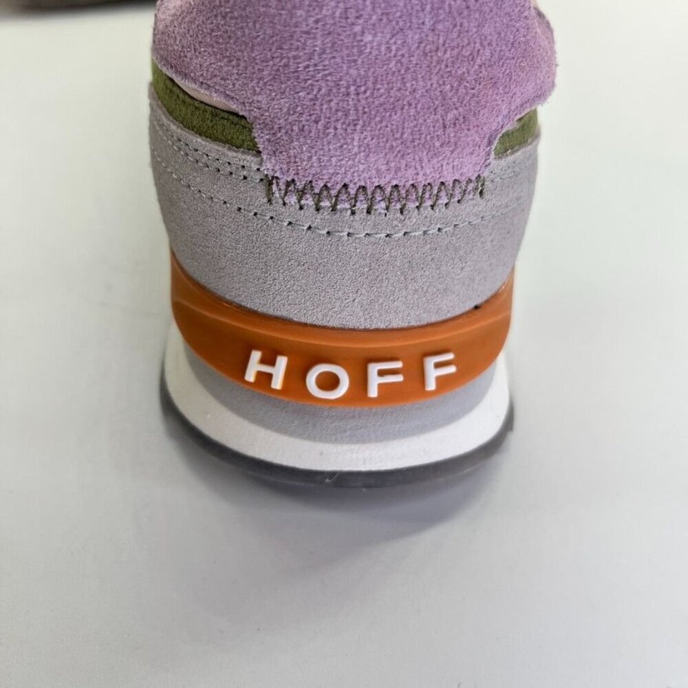 Trendy Women's Sneakers with Pink, Green, and Gray Accents - Picture 12 of 16